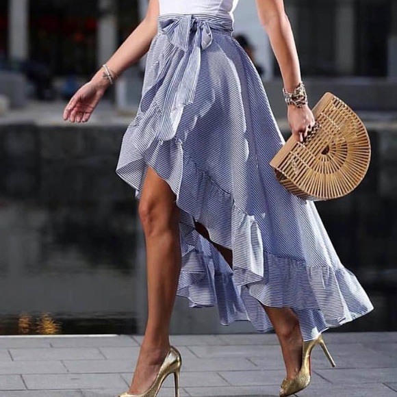 Forever 21 striped skirt - Picture 3 of 8